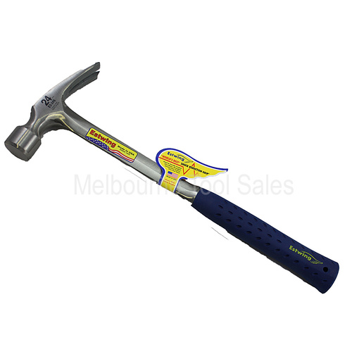 Estwing E3-24S 24 Oz Milled Face Framing Nail Hammer