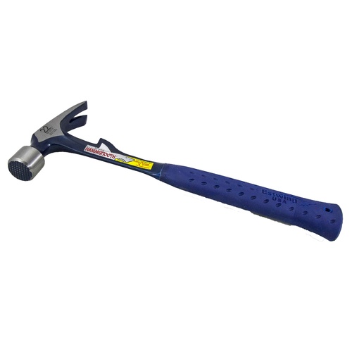  Estwing E6-22Tm Nylon-Vinyl Shock Reduction Grip Milled Face Hammertooth