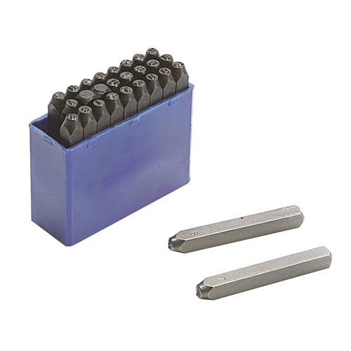 Faithfull Letter Stamp Punches - For Marking Metal And Other Hard Materials