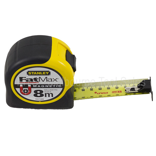 Stanley Fmht33869 Fatmax Magnetic 8M Metric Tape Measure