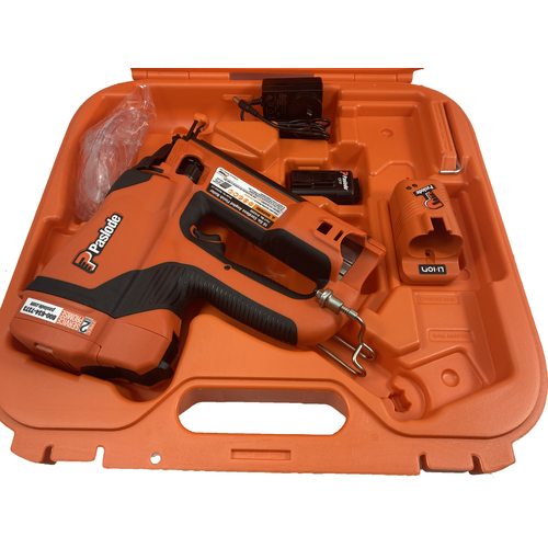 New Model Paslode 16G Angled Finishing Fixing Nail Gun Im250A-Li2 916200 Kit