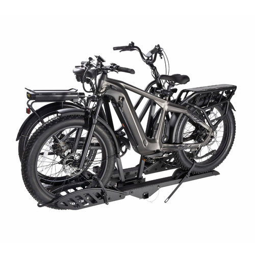 2 Bike / Double Extra Heavy Duty eBike Carrier for Fatboy and DiroDi – Fits 5" Tyres, Secure & Travel-Ready MTBRV200