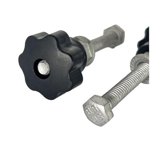 Motow - Replacement Pair of Retaining Knob and M6 Bolt for fixing Ramp to carrier