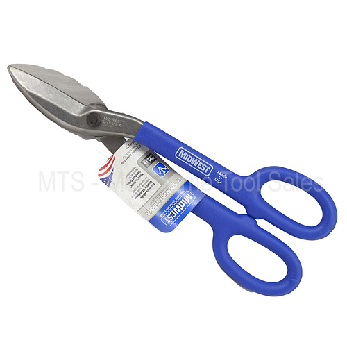 Midwest Mwt-127S 12" Straight Tinner Snip 20 Ga
