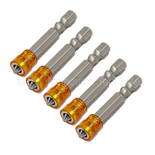 Ph2 Impact Ready Magnetic Screw Bits With Depth Stop