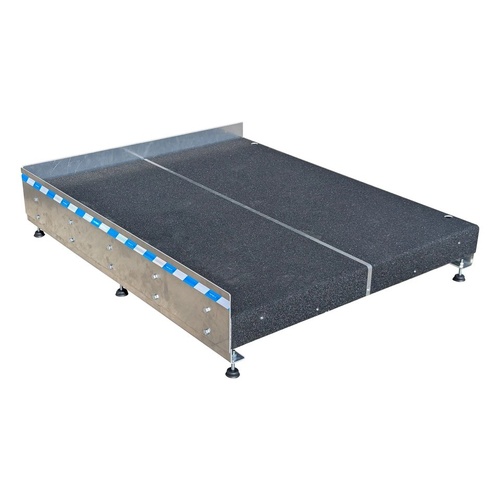 1000mm x 1200mm Aluminium Access Platform Anti Slip Surface - Adjustable up to 190mm