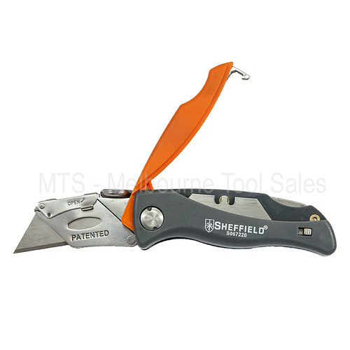 Sheffield Quick Change Folding Utility Knife Razor Sharp