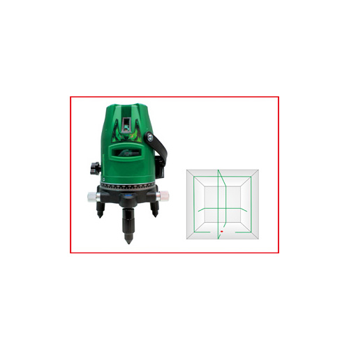 Green Line Laser 4V1H1D 4 Vertical And 1 Horizontal Line 360 Rotating Base