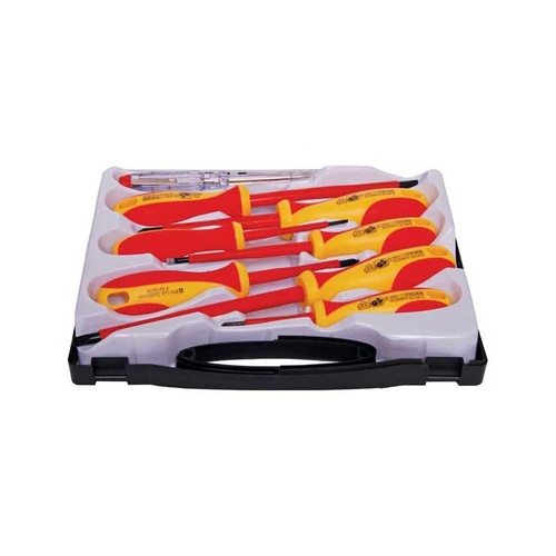 T2194A - 8 Piece Vde Insulated 1000V Screwdriver Set