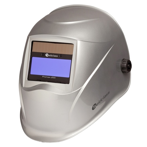 Welding Helmet - Weldclass Promax 200 Variable Shade 9 - 13 Silver Wc-5311
