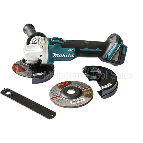 Makita 18V Angle Grinder Brushless Cordless 5" 125Mm Xag09 With Electric Brake