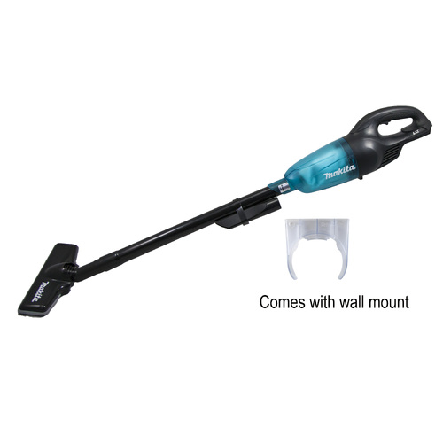 New Model Makita 18V Cordless Vacuum Cleaner XLC02 / DCL180ZB Skin Only - With Wall mount